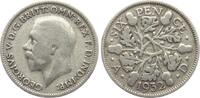Großbritannien Sixpence Georg V. -