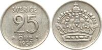 Schweden 25 Öre Gustav VI. Adolf, 1950-1973 -