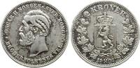 Norwegen 2 Kroner Oscar II. -