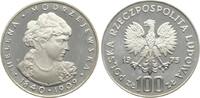 Polen 100 Zlotych Helena Modrzejewska (1840-1909), in Original Kapsel -