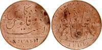 British Indien 10 Cash Ost Indien Companie, gereinigt -