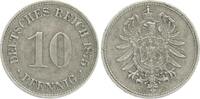 Deutsches Kaiserreich 10 Pfennig Kursmünze -