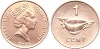 Solomonen 1 Cent Elisabeth II. -