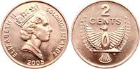 Solomonen 2 Cents Elisabeth II. -