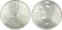 Portugal 100 Escudos Nelkenrevolution, 25. 4. 1974 -