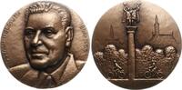 Norwegen Kupfermedaille Hochrefliefmedaille von Sporrong auf Osvald Helmuth -