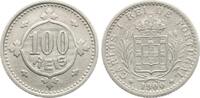 Portugal 100 Reis Carlos I., 1889-1908 -