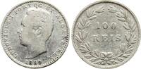 Portugal 100 Reis Louis I., 1861 - 1889 -