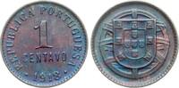 Portugal 1 Centavo Republik, prachtvolle Paitna! -