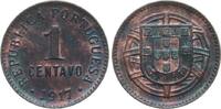 Portugal 1 Centavo Republik, prachtvolle Paitna! -