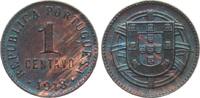 Portugal 1 Centavo Republik, prachtvolle Paitna! -