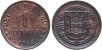 Portugal 1 Centavo Republik, prachtvolle Paitna! -