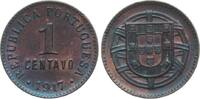 Portugal 1 Centavo Republik, prachtvolle Paitna! -