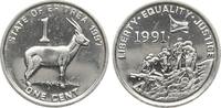 Eritrea 1 Cent Gazelle -