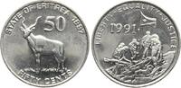 Eritrea 50 Cents Grosser Kudu -