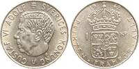 Schweden 1 Krona Gustav VI. Adolf -