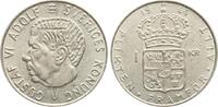 Schweden 1 Krona Gustav VI. Adolf -