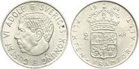 Schweden 2 Kroner Gustav VI. Adolf -