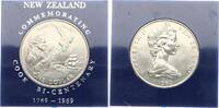 Neuseeland 1 Dollar Elisabeth II. in original Kapsel! -