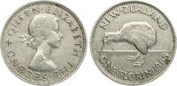 Neuseeland One Florin (2 Shillings) Elisabeth II. -