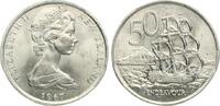 Neuseeland 50 Cents Elisabeth II. -