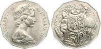 Australien 50 Cent Elisabeth II., Kursmünze -