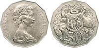 Australien 50 Cent Elisabeth II., Kursmünze -