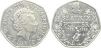 Großbritannien 50 Pence Elisabeth II., Beatrice Potter -