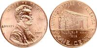 USA 1 Cent Kupferplattiertes Zink -