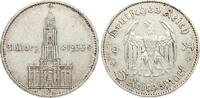 Deutschland, III. Reich 5 Mark Garnisonskirche mit Datum -