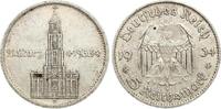 Deutschland, III. Reich 5 Mark Garnisonskirche mit Datum -