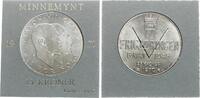 Norwegen 25 Kroner Olav V., Originalbox der Norgesbank -