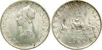Italien 500 Lire Flotte des Columbus/Patrizierin -