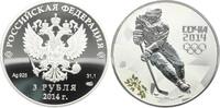 Russland 3 Rubel Olympische Spiele in Sochi -