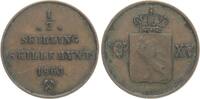 Norwegen 1/2 Skilling Carl XV., 1859-1872 -