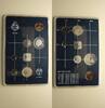 Aruba Won & Chon ab 1986 Beatrix (NL), Blister mit 7 Kurzm&uuml;nzen stgl 16.19 US$  +  23.12 US$ shipping