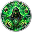 Kanada 5 Dollar 1 OZ Necromancer 2025 BU coloured