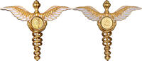 Samoa 5 Dollar Preorder: 2 OZ staff of Hermes Caduceus 2025 - available july 2025 -