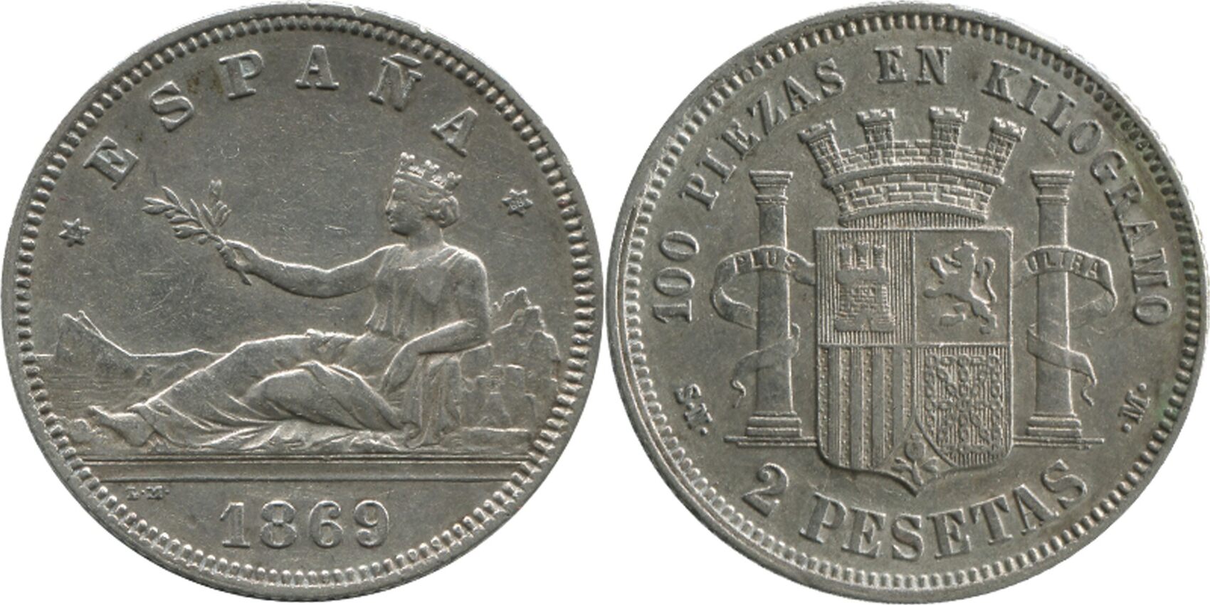 фото монет испании