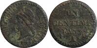 1 Centime 1 Centime Dupré Directoire -