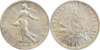  1 Franc 1913 1 Franc Semeuse ss+/vz 10.48 US$  +  9.90 US$ shipping