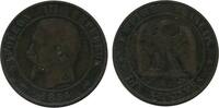 10 Centimes 10 Centimes Napoléon III Tête Nue Second Empire -