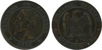 10 Centimes 10 Centimes Napoléon III Tête Nue Second Empire -