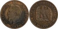 2 Centimes 2 Centimes Napoléon III Tête Laurée -