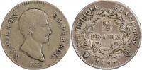 France 2 Francs 2 Francs Napoléon Empereur Calendrier Grégorien -