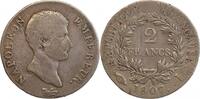 2 Francs 2 Francs Napoléon Empereur Calendrier Grégorien -