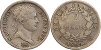 2 Francs 2 Francs Napoléon Ier Tête Laurée Revers Empire Premier Empire -
