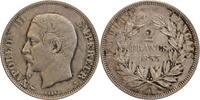 France 2 Francs 2 Francs Napoléon III Tête Nue -