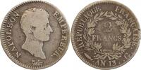 France 2 Francs 2 Francs Napoléon Empereur Calendrier Révolutionnaire -