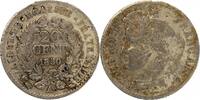 20 Centimes 20 Centimes Cérès Deuxième République Variété Oreille Haute -